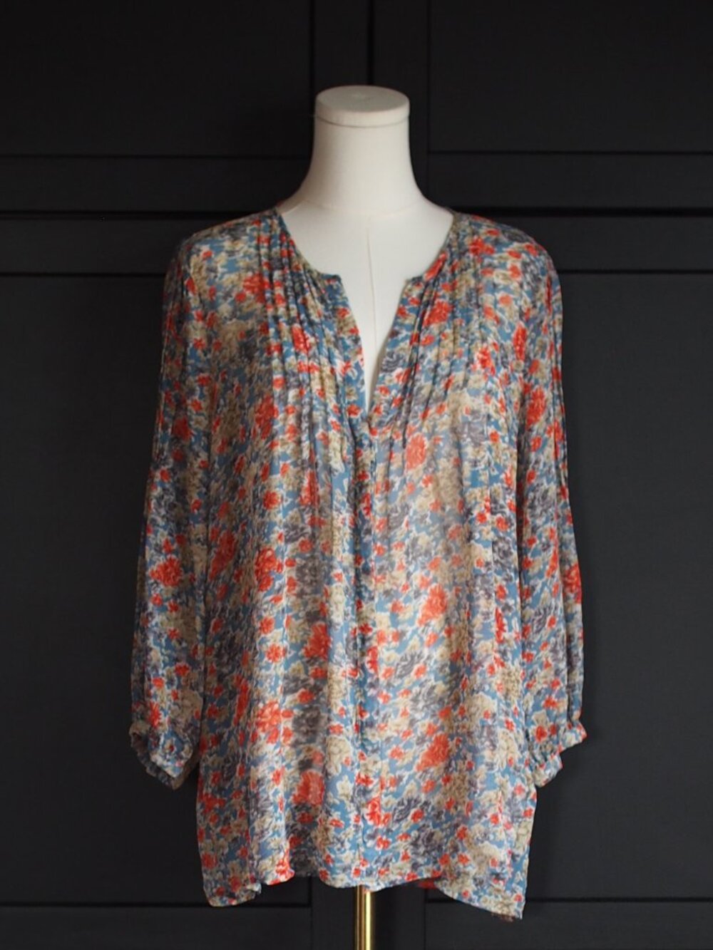 Joie | Silk 'Lacee' Floral Blouse
